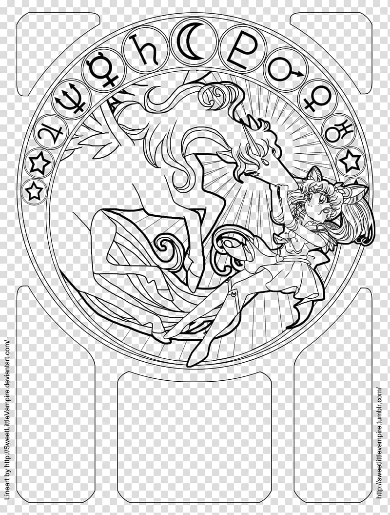 Line art Coloring book Black and white Drawing Sailor Moon, moon drawing art transparent background PNG clipart