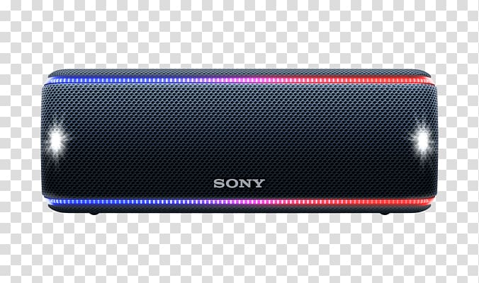 Wireless speaker Sony Corporation Loudspeaker Sony SRS-XB31 Bluetooth speaker Aux Light, volume booster transparent background PNG clipart