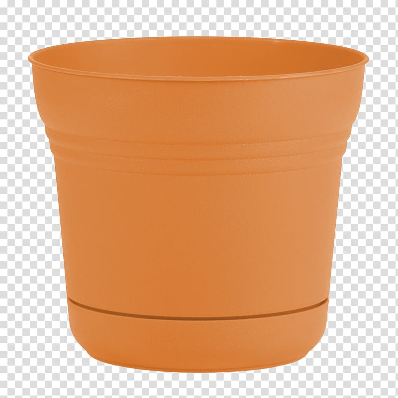 Flowerpot Wood-plastic composite Garden Plastic recycling, Tequila Sunrise transparent background PNG clipart