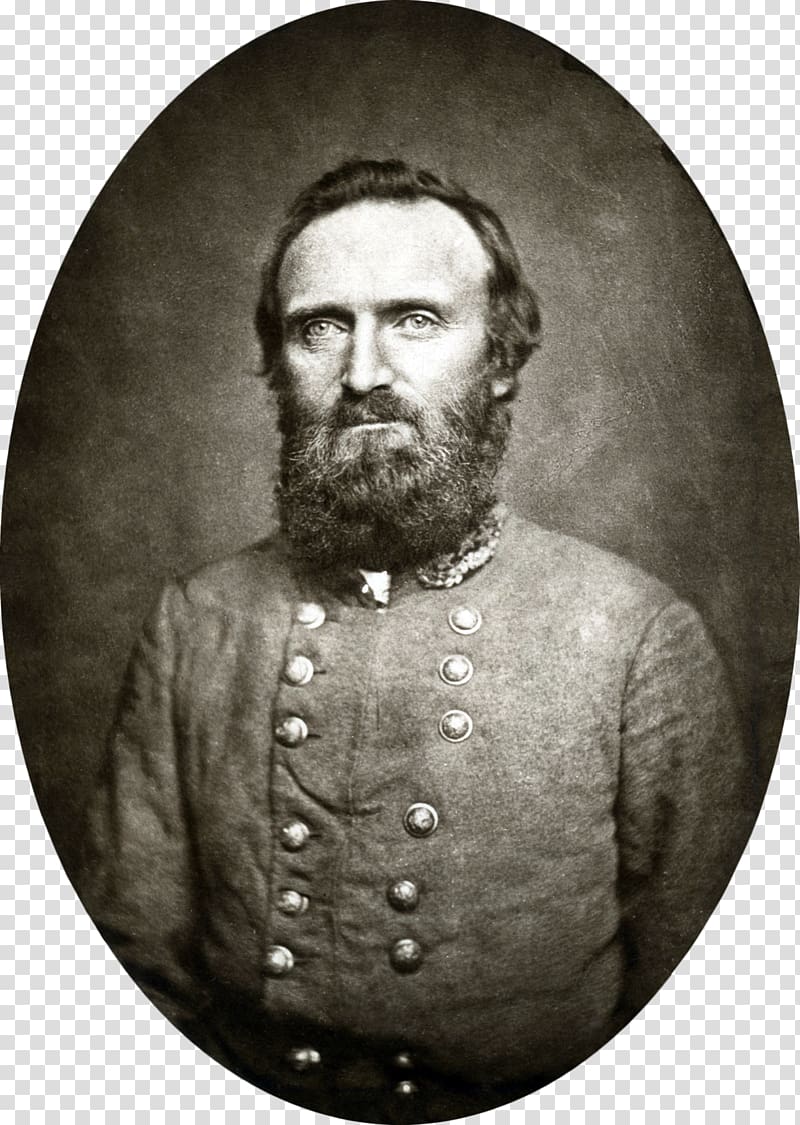 Stonewall Jackson American Civil War Confederate States of America Virginia Battle of Chancellorsville, General transparent background PNG clipart