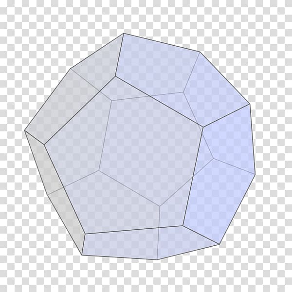 Dodecahedron Regular polyhedron Pentagon Shape, shape transparent background PNG clipart