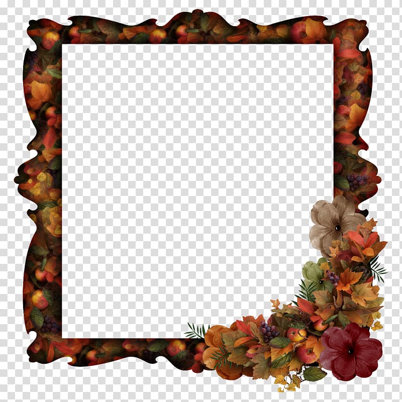 Frames Autumn Scrapbooking, autumn transparent background PNG clipart
