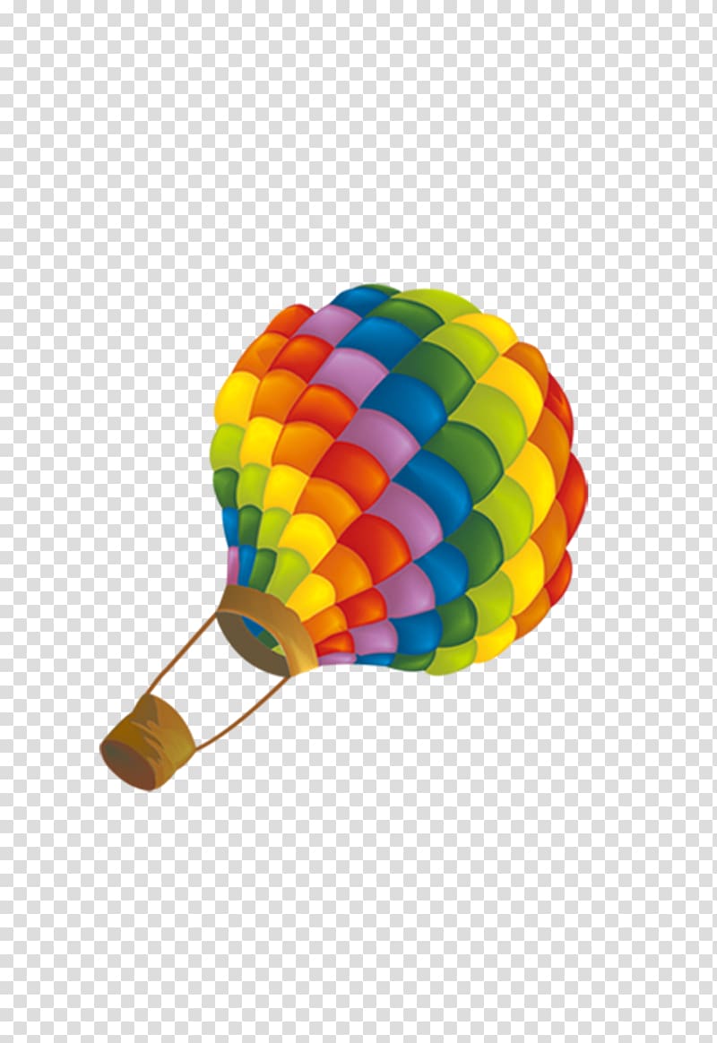 Hot air balloon Flight, Decorative hot air balloon transparent background PNG clipart