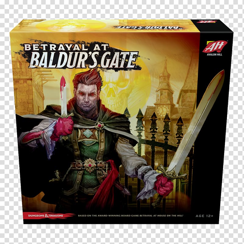Baldur's Gate Betrayal at House on the Hill Dungeons & Dragons Board game Wizards of the Coast, others transparent background PNG clipart