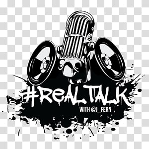 Logo Brand Microphone, design transparent background PNG clipart thumbnail