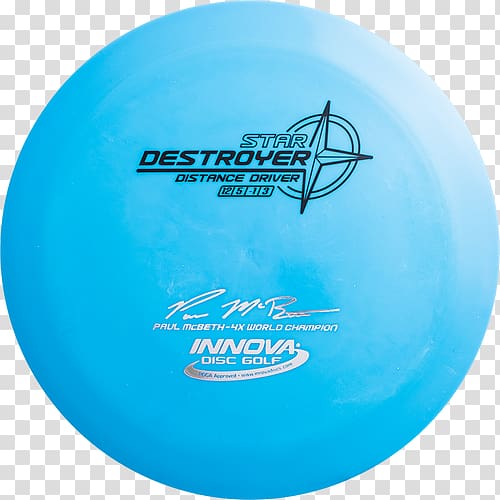 Disc Golf Star Destroyer Champion Innova Discs, boatman transparent background PNG clipart