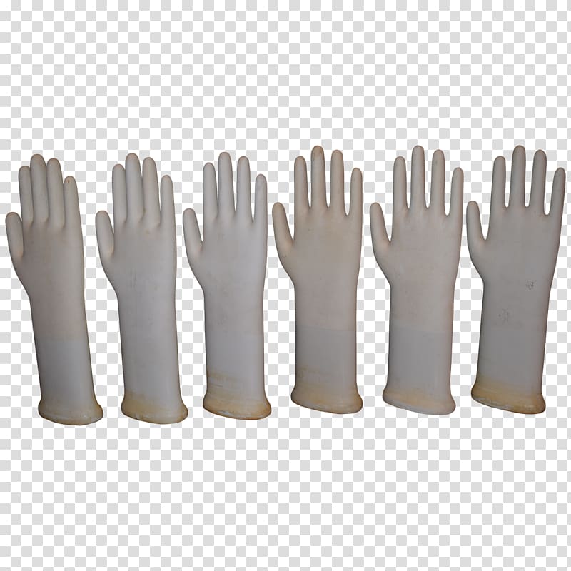 Glove Hand model Finger Art Ceramic, color plaster molds transparent background PNG clipart
