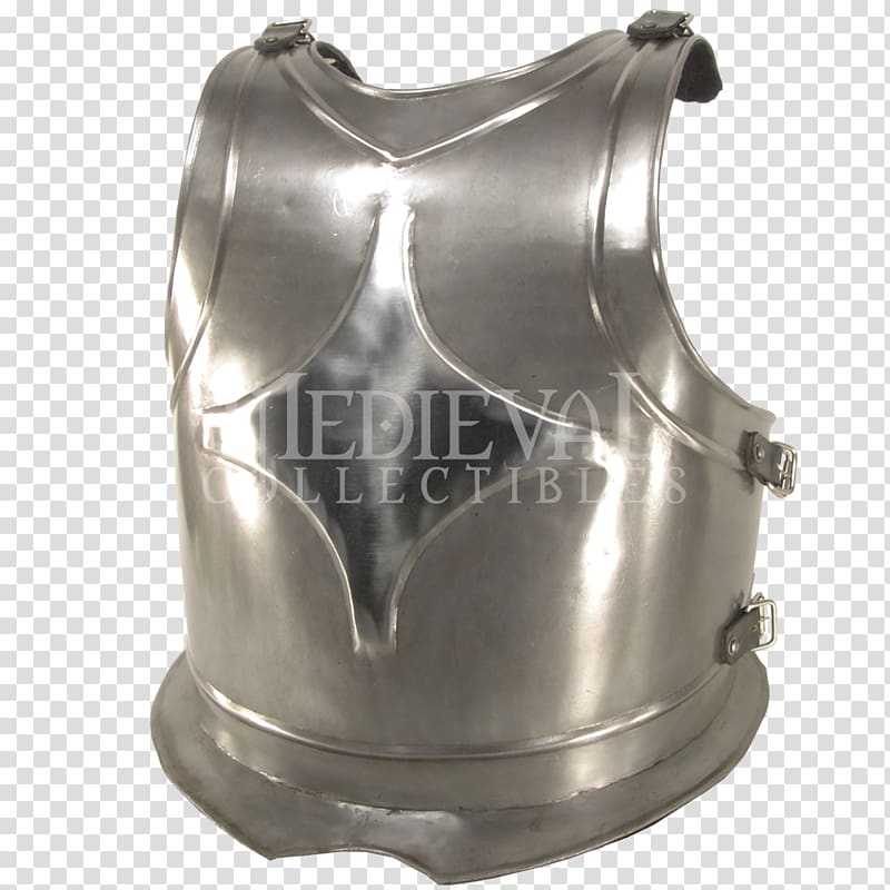 Middle Ages Breastplate Cuirass Plate armour, armour transparent background PNG clipart