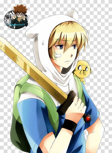 Finn the Human Marceline the Vampire Queen Adventure Time: Explore the Dungeon Because I Don\'t Know! Anime, finn the human anime transparent background PNG clipart