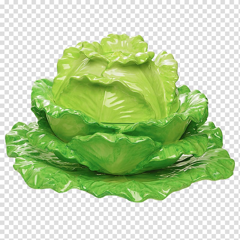Romaine lettuce Tureen Mottahedeh & Company Plate, Plate transparent background PNG clipart