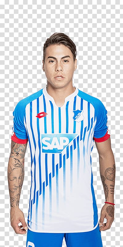 Eduardo Vargas Queens Park Rangers F.C. Jersey T-shirt TSG 1899 Hoffenheim, T-shirt transparent background PNG clipart