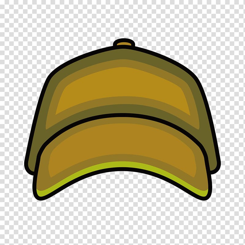 Yellow Hat , yellow hat decoration transparent background PNG clipart