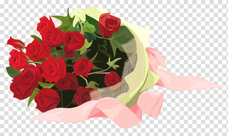 Flower bouquet Valentine\'s Day , romantic valentine\'s day transparent background PNG clipart