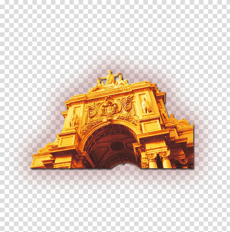 Golden Palace transparent background PNG clipart