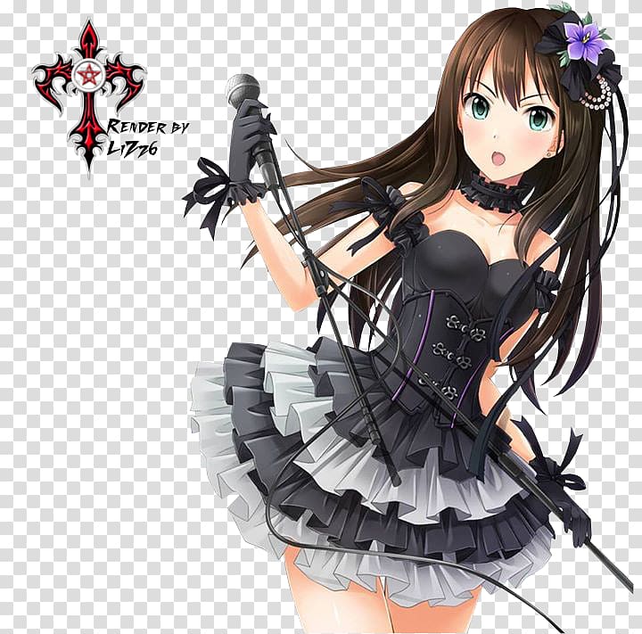 The Idolmaster Cinderella Girls Anime music video, anime girl transparent background PNG clipart