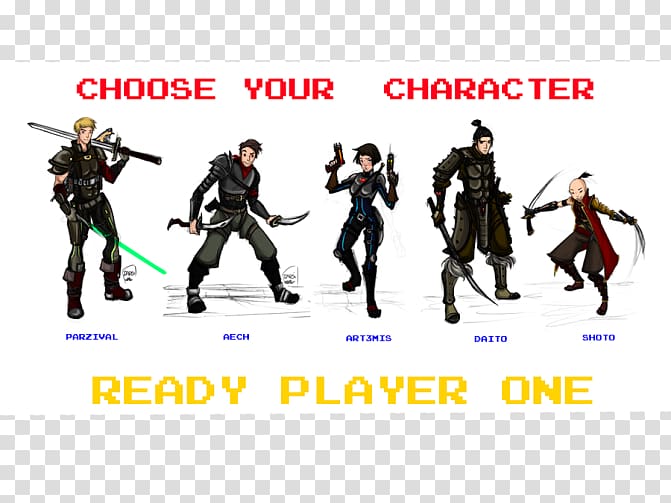 Ready Player One Samantha Evelyn Cook Wade Owen Watts Daito Helen Harris, ready player one transparent background PNG clipart