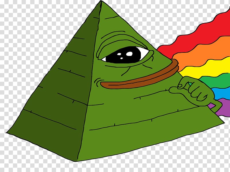 Pepe the Frog Know Your Meme Illuminati, meme transparent background PNG clipart