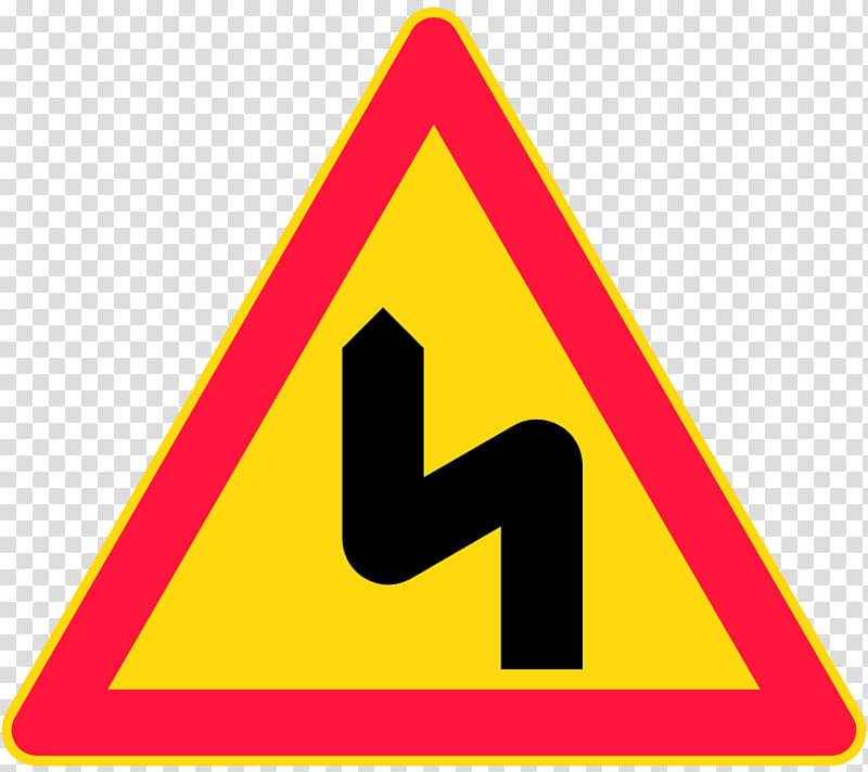 Bourbaki dangerous bend symbol Traffic sign Curve , decision transparent background PNG clipart