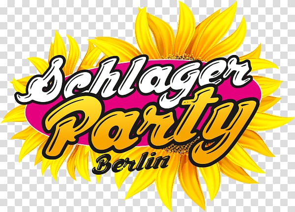 Alberts Berlin Schlager music Logo Font, Love Party transparent background PNG clipart