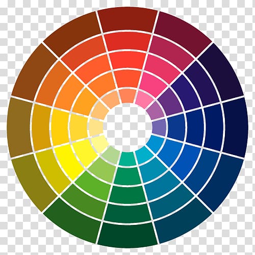 Color wheel graphics Make-up Illustration, cmyk color wheel transparent background PNG clipart
