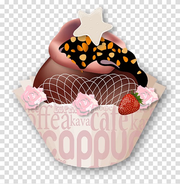 Ice cream cake Cupcake Donuts, four-ball ice cream transparent background PNG clipart