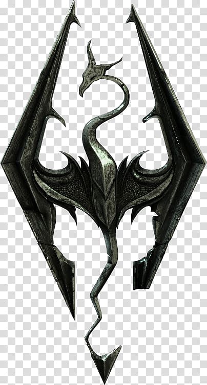 The Elder Scrolls V: Skyrim Logo Video game Decal, others transparent background PNG clipart