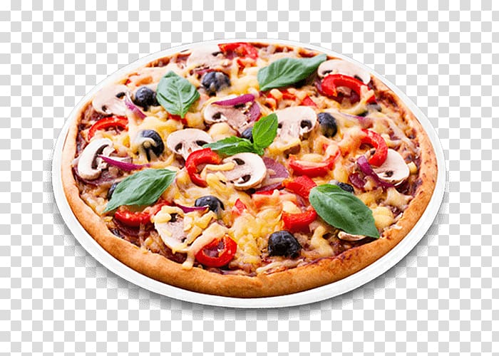 pizza with vegetable, California-style pizza Sicilian pizza Weroz Pizza Kebab Fast food, Pizza planet transparent background PNG clipart