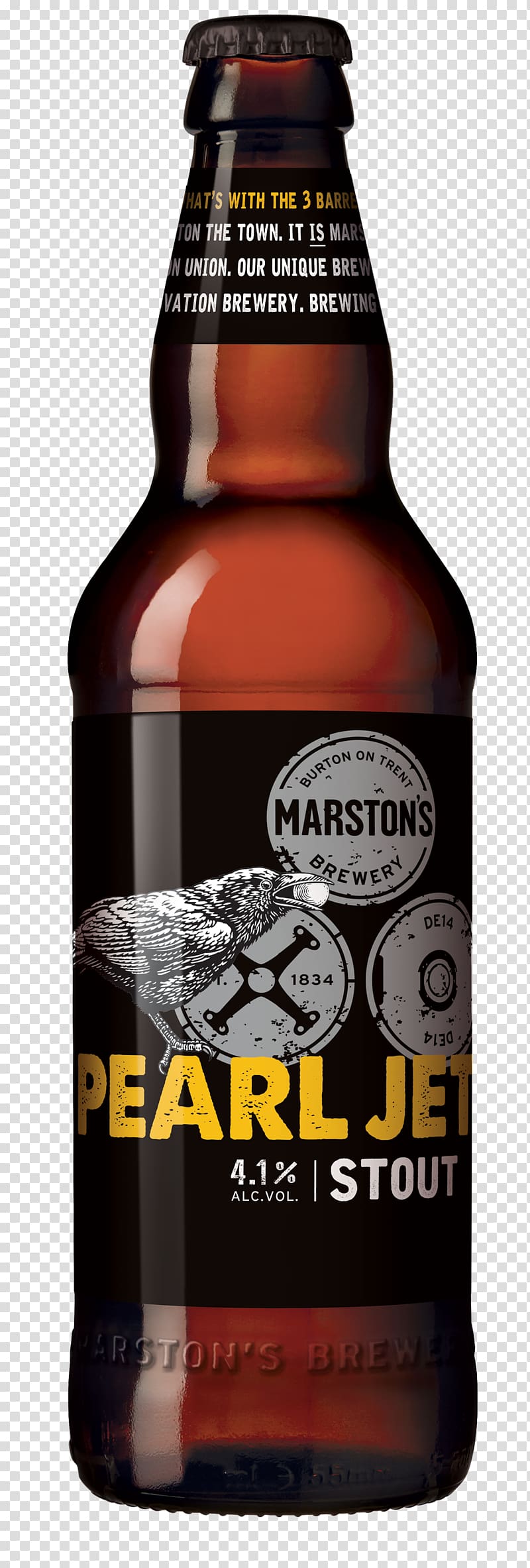 Marston\'s Brewery Marston\'s Oyster Stout Beer Ale, beer transparent background PNG clipart