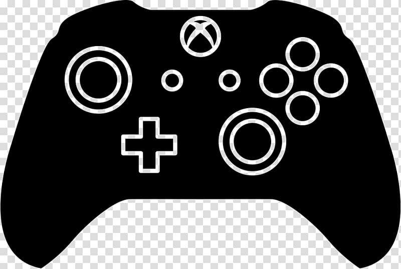 Xbox One controller Xbox 360 controller Game Controllers, game fonts transparent background PNG clipart