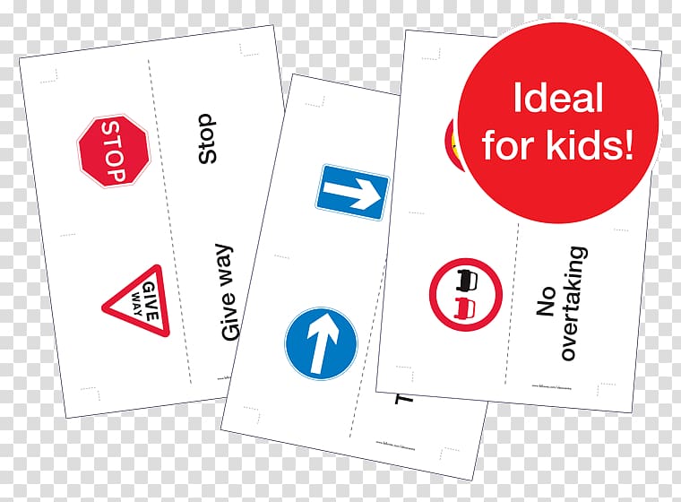 Traffic sign Road traffic safety Flashcard, road transparent background PNG clipart