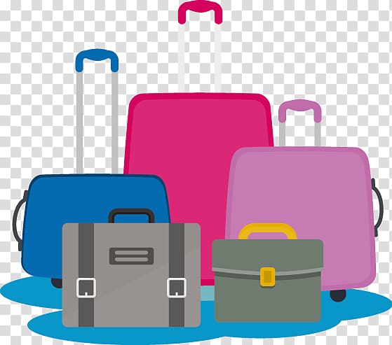 Bag Suitcase Travel, travel advertising transparent background PNG clipart