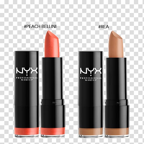 NYX Extra Creamy Round Lipstick Lip balm NYX Cosmetics, Nyx Cosmetics transparent background PNG clipart