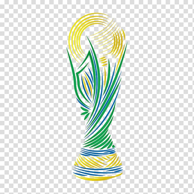 green and yellow abstract painting, 2014 FIFA World Cup Brazil national football team 2018 FIFA World Cup, movement,football transparent background PNG clipart