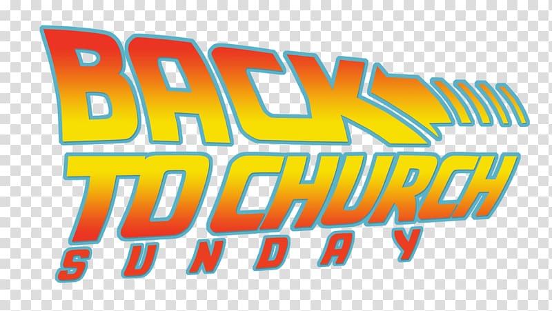 National Back to Church Sunday Car Brand Back to the Future Logo, back to the future delorean transparent background PNG clipart