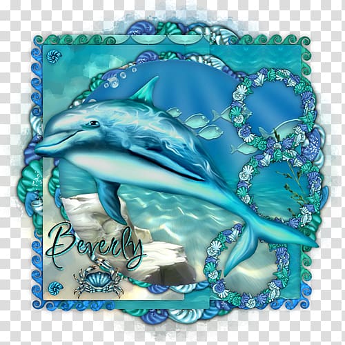 Dolphin Aqua Turquoise Cobalt blue Teal, under sea transparent background PNG clipart