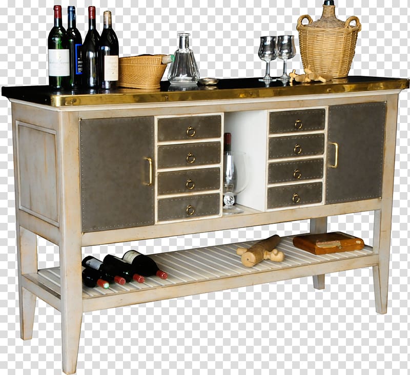 Buffets & Sideboards Table Furniture Bar Drawer, meuble transparent background PNG clipart