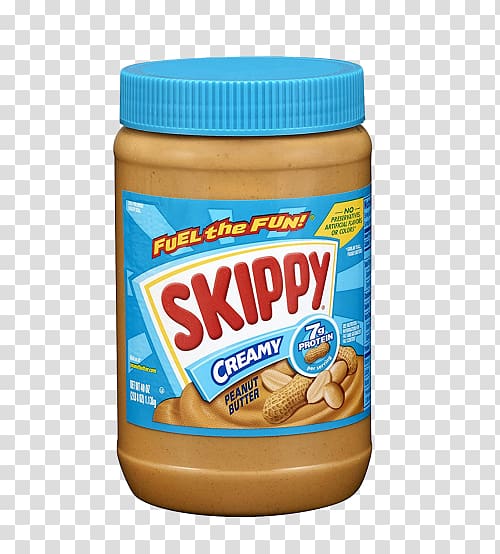 Cream SKIPPY Peanut butter Spread, butter transparent background PNG clipart