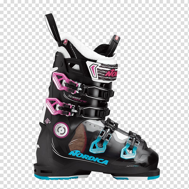 Nordica Ski Boots Alpine skiing, skiing transparent background PNG clipart