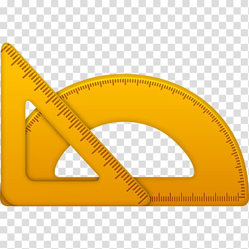 yellow measuring tools , angle measuring instrument symbol tape measure, Rulers transparent background PNG clipart
