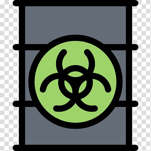 Biological hazard Biological warfare Hazard symbol Sticker, symbol transparent background PNG clipart