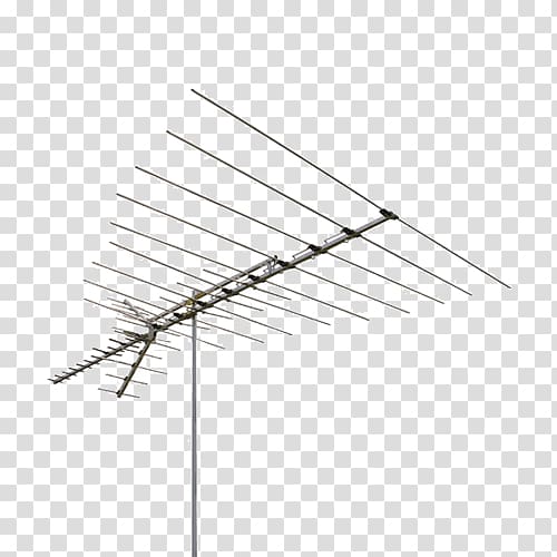 Television antenna Aerials Very high frequency Ultra high frequency FM broadcasting, tv antenna transparent background PNG clipart