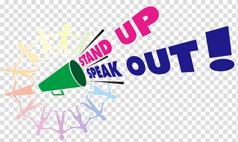 Stand Up Speak Up Megaphone Bracelet Porte-voix Wristband png