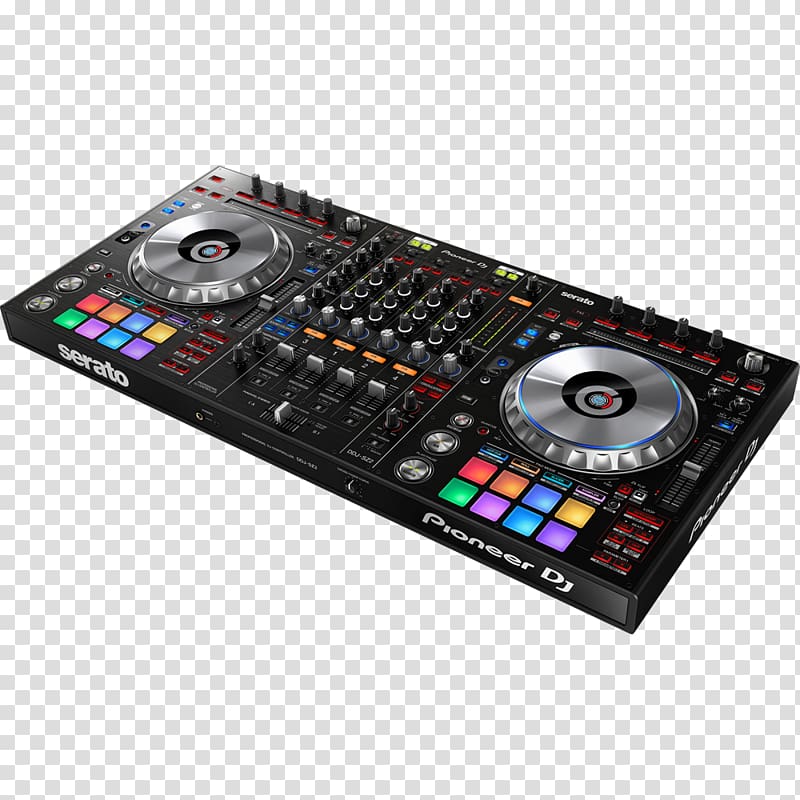 Controlador dj pioneer ddj-sr pioneer dj virtual dj disc jockey, serato,  electrónica, ordenador dj, Disc jockey png