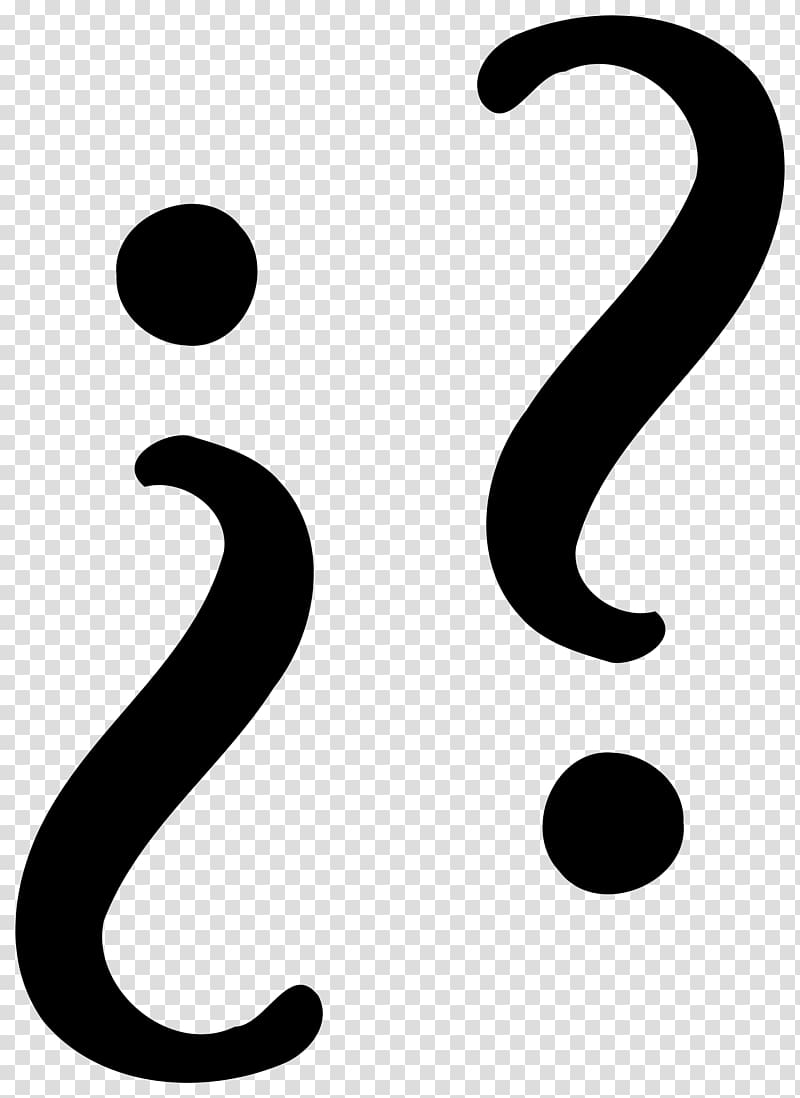 Question mark Sign Punctuation Full stop, others transparent background PNG clipart