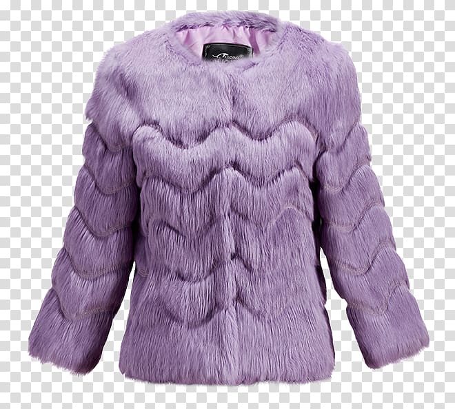 Fur clothing Coat, Rabbit fur 3D perspective diagram Guapai transparent background PNG clipart