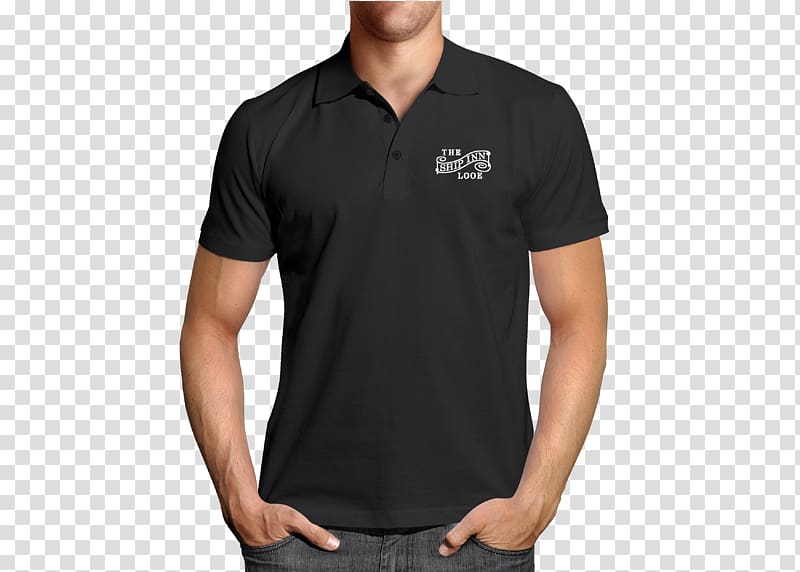 Printed T-shirt Polo shirt Crew neck, polo shirt transparent background PNG clipart