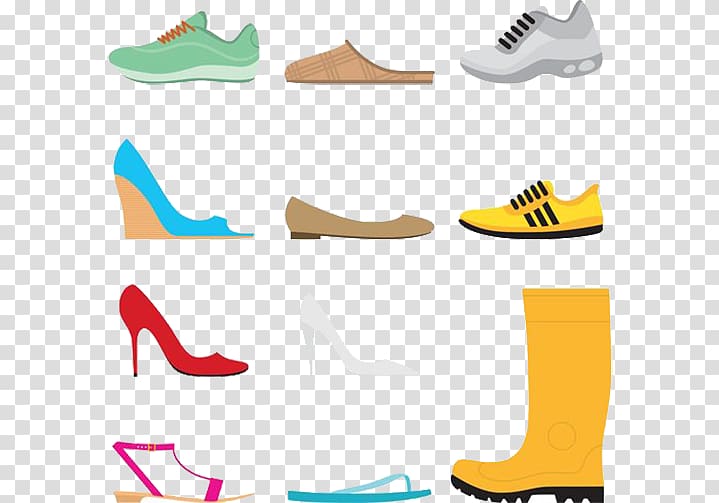 Shoe Boot Footwear Sneakers, Sandals slippers sneakers rain boots transparent background PNG clipart