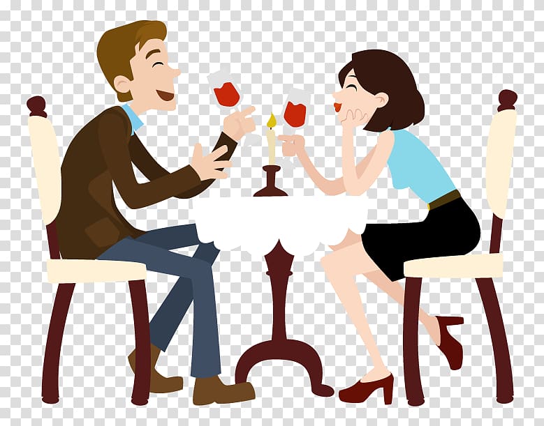 Tinder Speed dating First date, Men Make Dinner Day transparent background PNG clipart