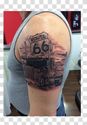 u s route 66 sleeve tattoo tattoo ink irezumi daddy tattoo thumbnail