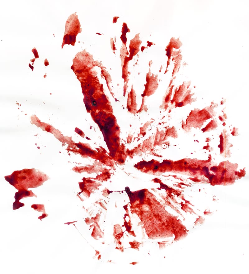 Bloodstain pattern analysis , Blood Splatter transparent background PNG clipart